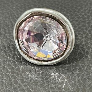 UNO de 50 large ring with large purple stone titled “my own”